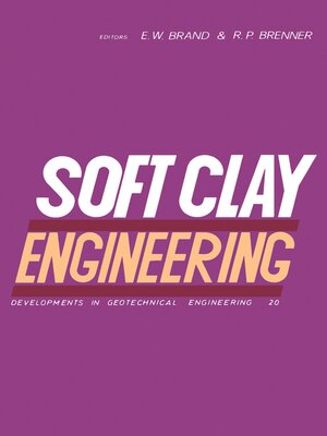 cover image of Soft Clay Engineering